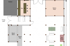 Hilltop Barn Plan View